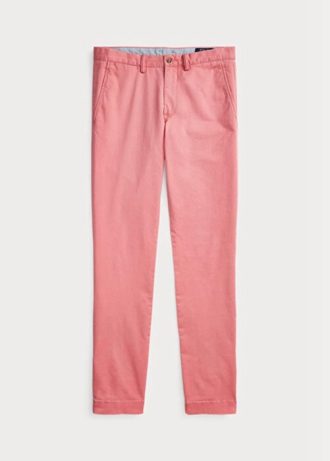 Calça Chino Slim Fit Ralph Lauren Masculina Rosa