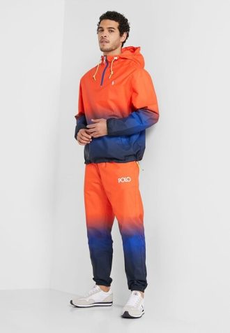 Calça de moletom Ralph Lauren Color Block masculina multicolorida