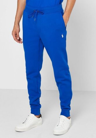 Calça de moletom Ralph Lauren Essential azul masculina