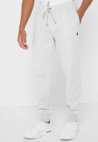 Calça de moletom Ralph Lauren Essential Masculina Cinza