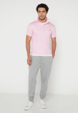 Calça de moletom Ralph Lauren Essential Masculina Cinza