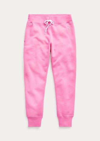 Calça de moletom Ralph Lauren Pink Pony Fleece feminina