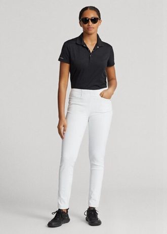 Calça esportiva Ralph Lauren GolfStretch feminina branca