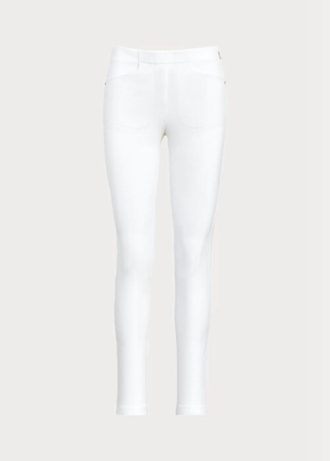 Calça esportiva Ralph Lauren GolfStretch feminina branca