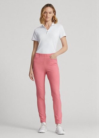 Calça esportiva Ralph Lauren GolfStretch feminina rosa
