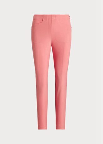 Calça esportiva Ralph Lauren GolfStretch feminina rosa