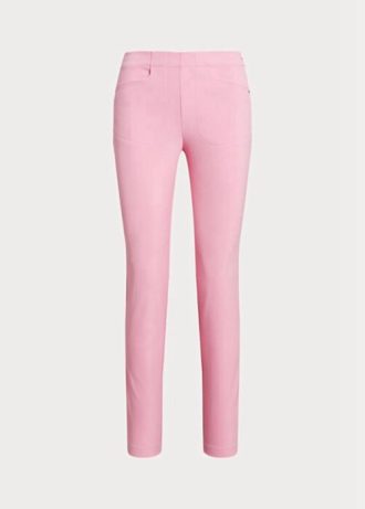 Calça esportiva Ralph Lauren GolfStretch feminina rosa