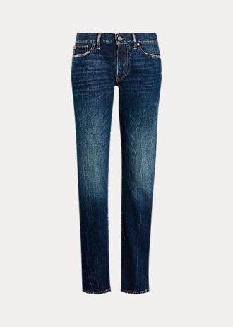 Calça jeans Ralph Lauren 320 Boyfriend azul feminina