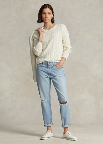 Calça jeans Ralph Lauren Avery feminina AZURE
