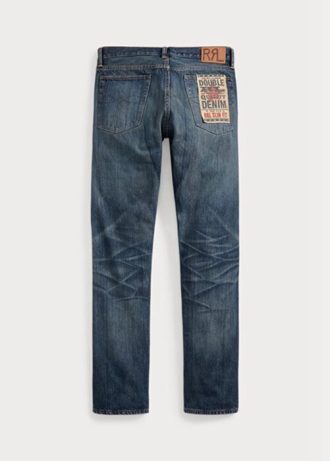 Calça Jeans Ralph Lauren Slim Fit Belgrade Masculina Azul