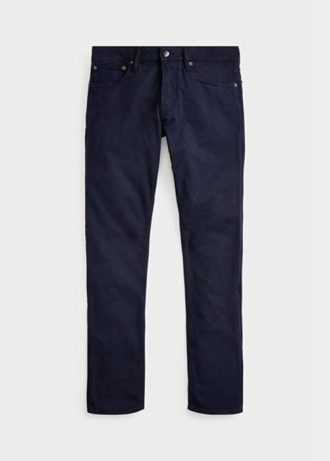 Calça jeans Ralph Lauren Slim Fit Stretch Masculina Azul Marinho