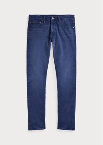Calça jeans Ralph Lauren Sullivan Slim Stretch azul masculina