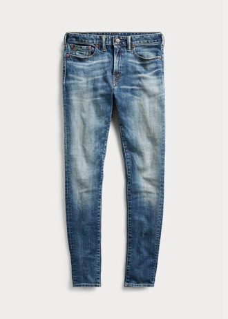 Calça jeans skinny Ralph Lauren azul feminina