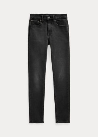 Calça jeans skinny Ralph Lauren Tompkins feminina preta