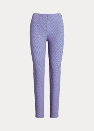 Calça Ralph Lauren Slim Stretch Azul Feminina