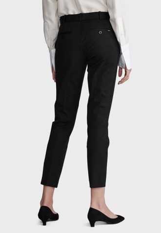 Calças de alfaiataria Ralph Lauren pretas femininas