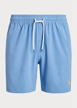 Calções de banho Ralph Lauren Traveller azuis para homem