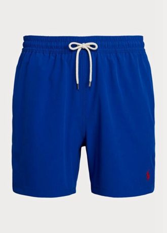 Calções de banho Ralph Lauren Traveller azuis para homem