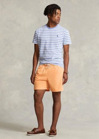 Calções de banho Ralph Lauren Traveller laranja para homem