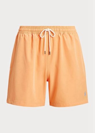 Calções de banho Ralph Lauren Traveller laranja para homem