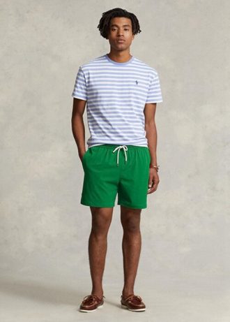 Calções de banho Ralph Lauren Traveller verdes para homem