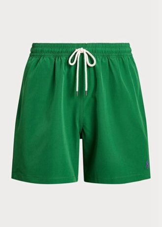 Calções de banho Ralph Lauren Traveller verdes para homem