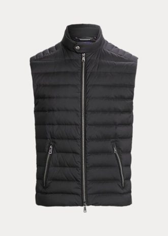 Camisa e jaqueta de camurça preta Ralph Lauren Otis masculina