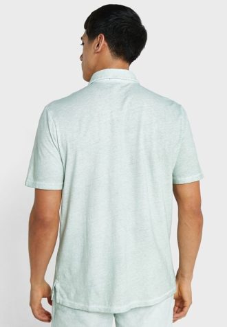 Camisas polo estampadas Ralph Lauren masculinas verdes