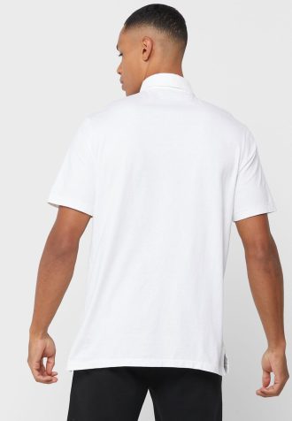 Camisas polo gráficas Ralph Lauren masculinas brancas