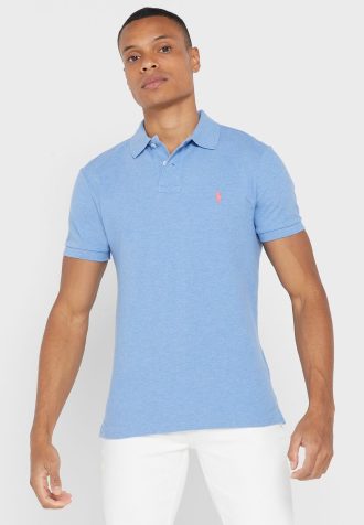 Camisas Polo Ralph Lauren Essential Masculinas Azuis