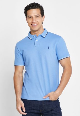 Camisas Polo Ralph Lauren Essential Masculinas Azuis