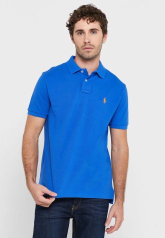 Camisas Polo Ralph Lauren Essential Masculinas Azuis