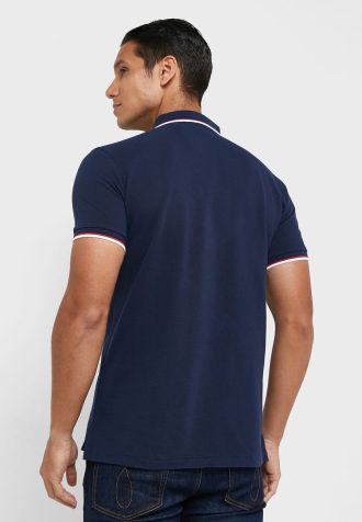 Camisas polo Ralph Lauren Essential masculinas azul-marinho