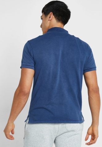 Camisas polo Ralph Lauren Essential masculinas azul-marinho