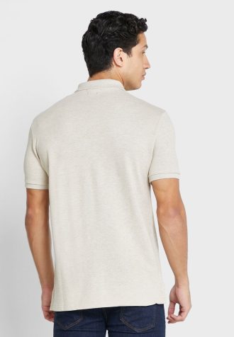 Camisas Polo Ralph Lauren Essential Masculinas Bege