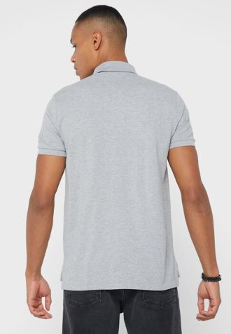 Camisas Polo Ralph Lauren Essential Masculinas Cinza