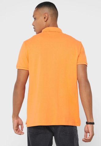 Camisas Polo Ralph Lauren Essential Masculinas Laranja