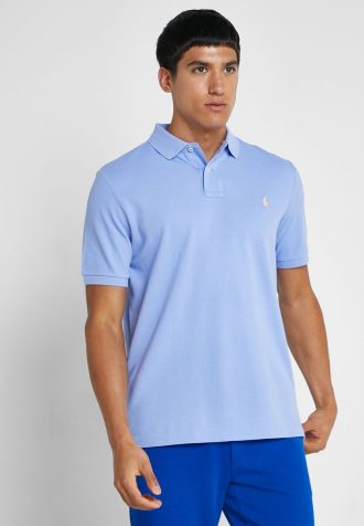 Camisas polo Ralph Lauren Essential masculinas roxas