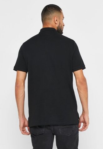 Camisas polo Ralph Lauren Essential pretas masculinas