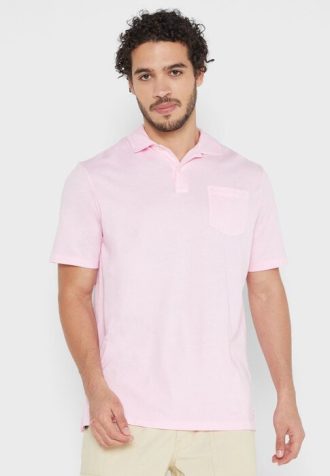 Camisas Polo Ralph Lauren Essential Rosa Masculinas