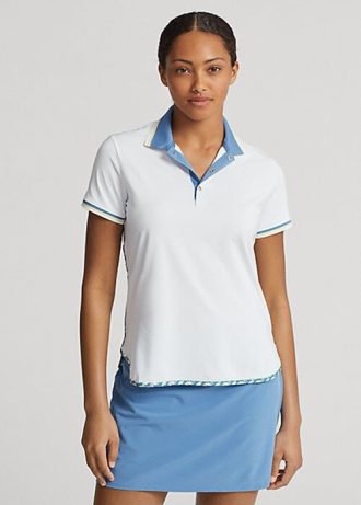 Camisas polo Ralph Lauren Tailored Fit para mulheres brancas