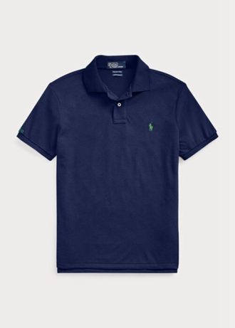 Camisas polo Ralph Lauren The Earth masculinas azul-marinho