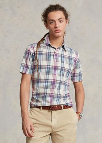 Camisas Ralph Lauren Classic Fit Madras Popover Masculinas Multicoloridas