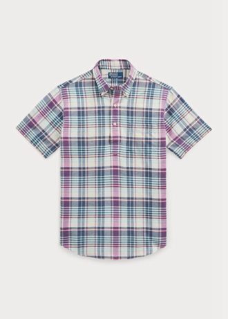 Camisas Ralph Lauren Classic Fit Madras Popover Masculinas Multicoloridas