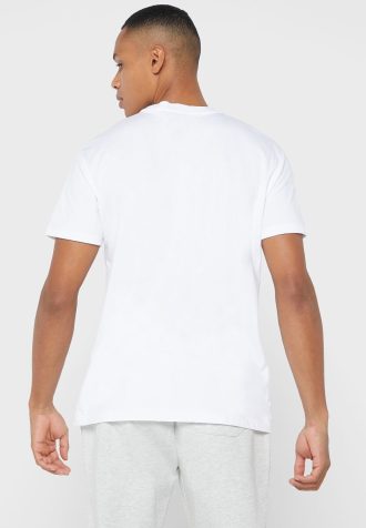 Camisetas masculinas brancas com gola redonda e logotipo Ralph Lauren