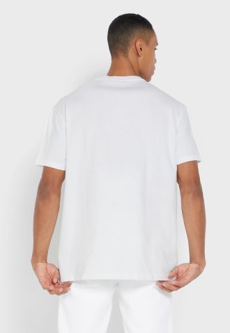Camisetas masculinas brancas com gola redonda e logotipo Ralph Lauren