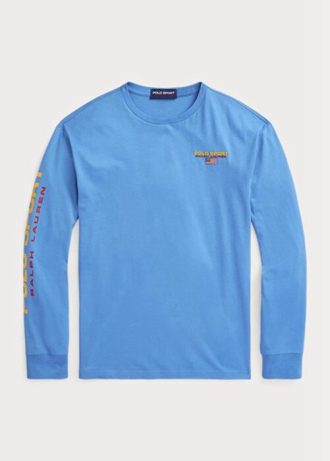 Camisetas Polo Esportivas Ralph Lauren Classic Fit Masculinas Azuis