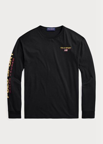 Camisetas Polo Masculinas Ralph Lauren Classic Fit Pretas