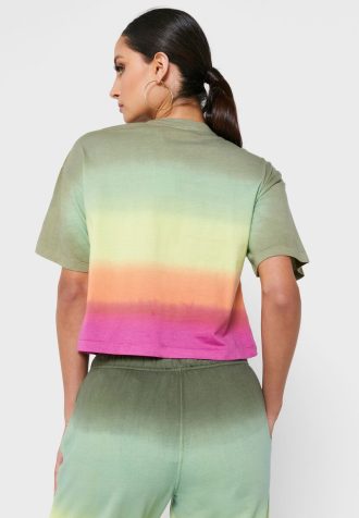 Camisetas Ralph Lauren Femininas Multicoloridas com Gola Redonda e Estampa