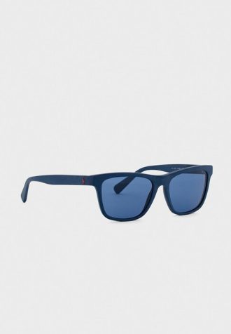 Óculos de sol aviador Ralph Lauren 0Ph4167 masculino azul